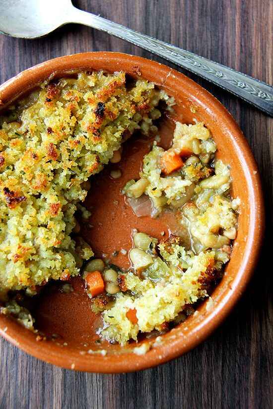 fagioli gratinati