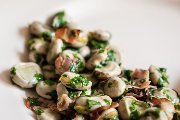 Fave al prosciutto