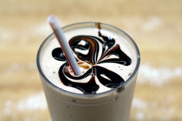 frappé di gelato e banane