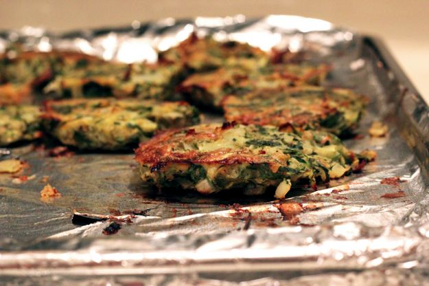 Frittelle di zucchine al forno