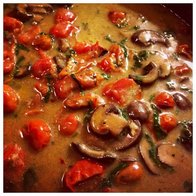 funghi champignon alla greca