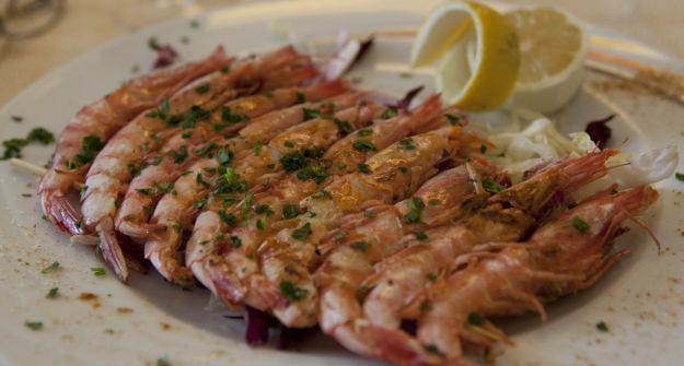 gamberoni forno erbe