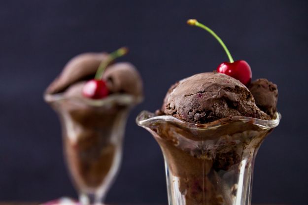 gelato al cioccolato fondente 2