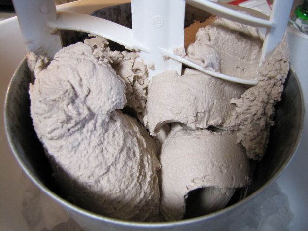 Gelato con latte di mandorla