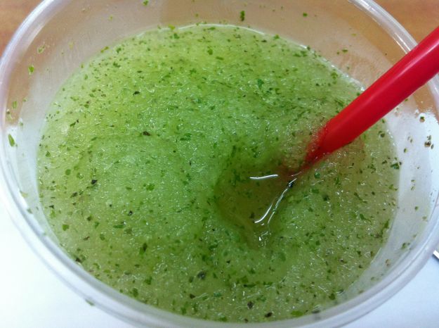 Granita alla menta