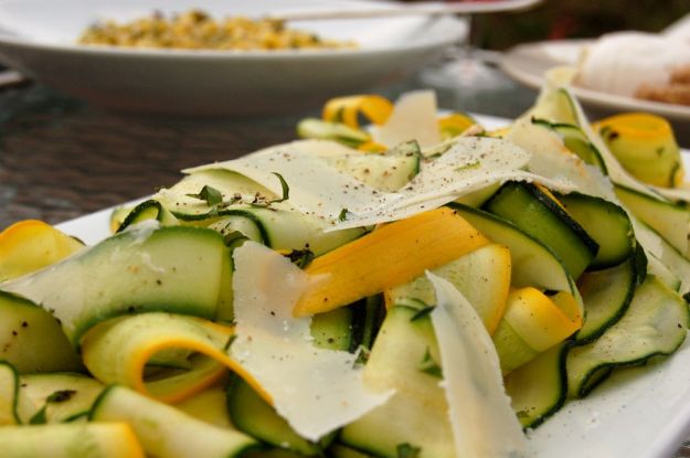 Shaved Zucchini Salad