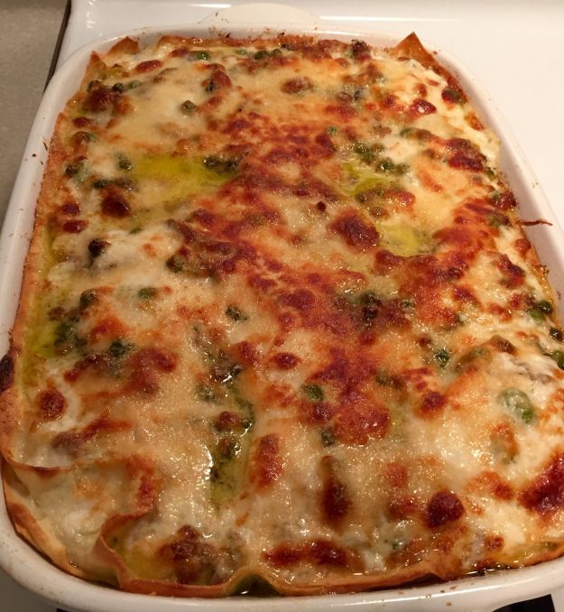 Lasagne al forno al verde
