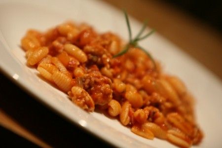 malloreddus sugo