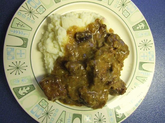 Manzo alla birra con pancetta