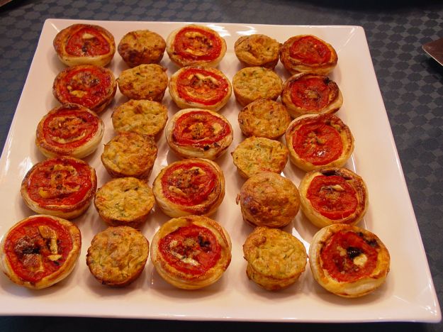 Mini muffin pomodoro e curry