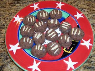 Biscotti al cioccolato per Natale