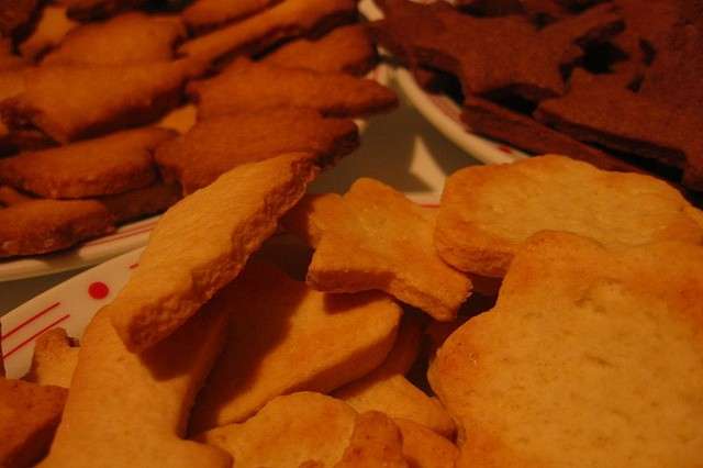 Biscotti di Natale, appena sfornati