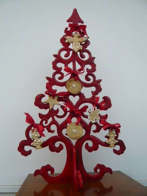 Biscotti di Natale, decorazioni per l'albero