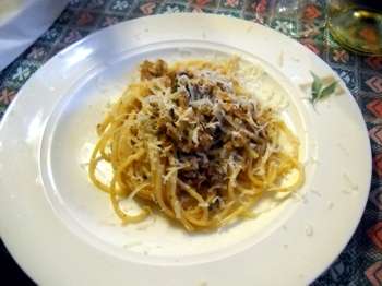 spaghetti con alici