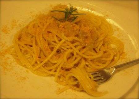 spaghetti e pangrattato