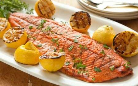 salmone grigliato