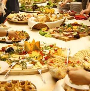 buffet aperitivo estivo
