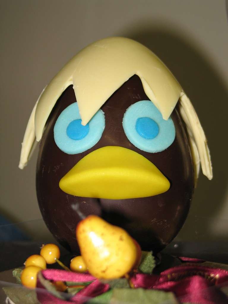 Calimero di cioccolato per Pasqua