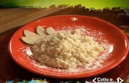 Cotto e mangiato risotto gorgonzola e pera