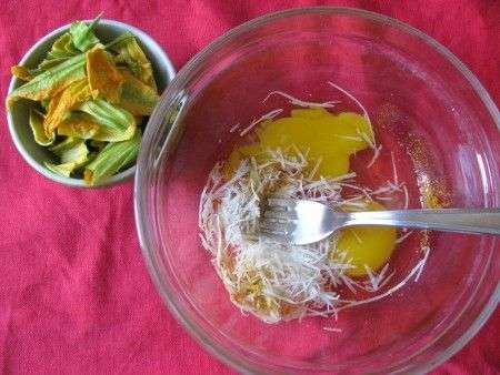 Preparazione della pastella