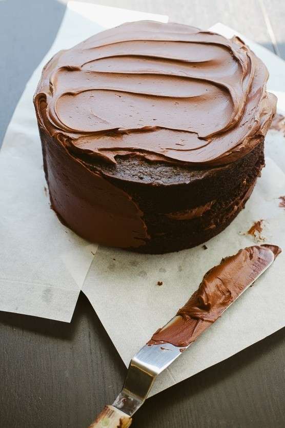 Torta al cioccolato con panna acida