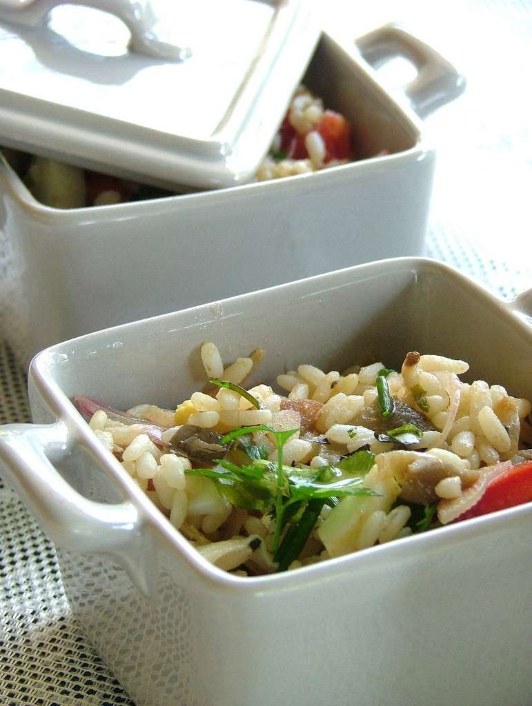 Insalata di riso fredda