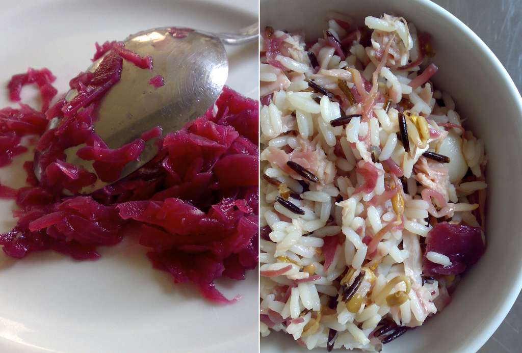 Insalata di riso in rosa