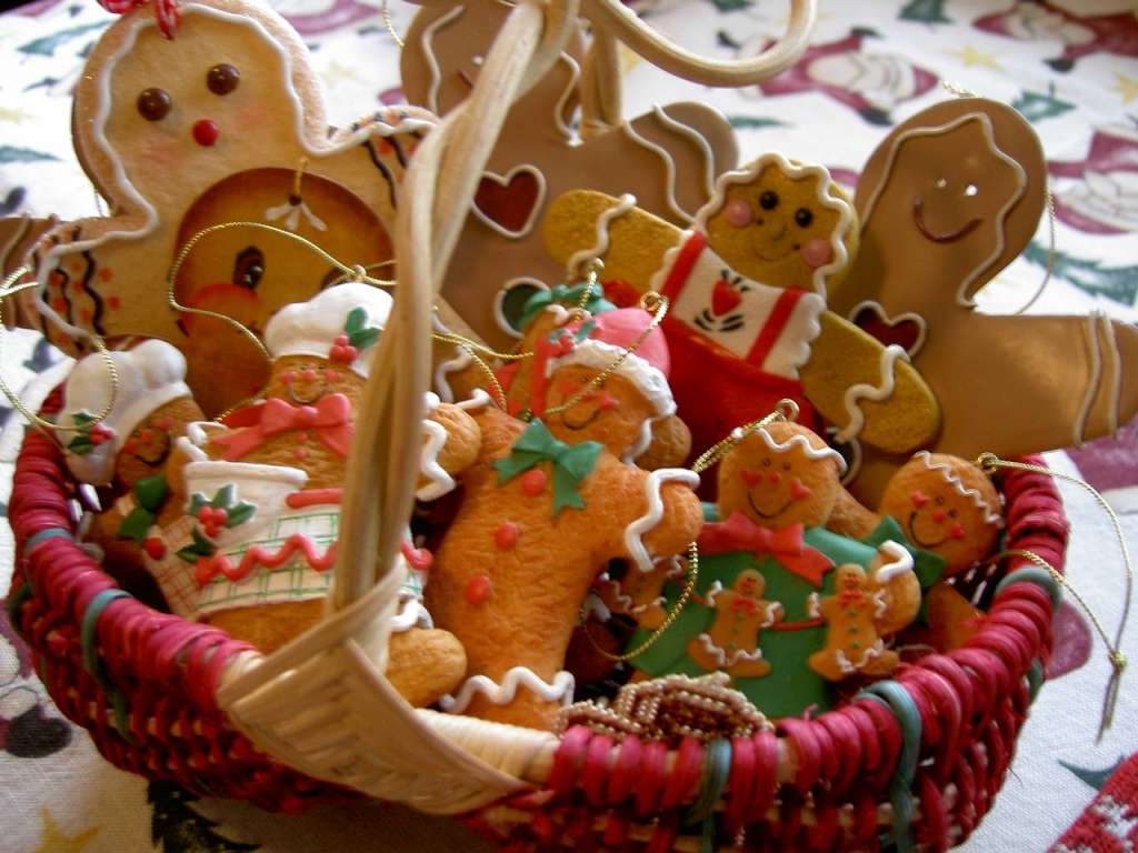 I biscotti di pan di zenzero, per Natale