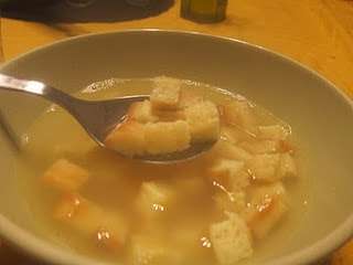 Zuppa imperiale in brodo