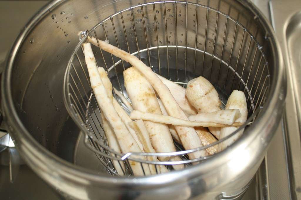 Preparazione scorzonera