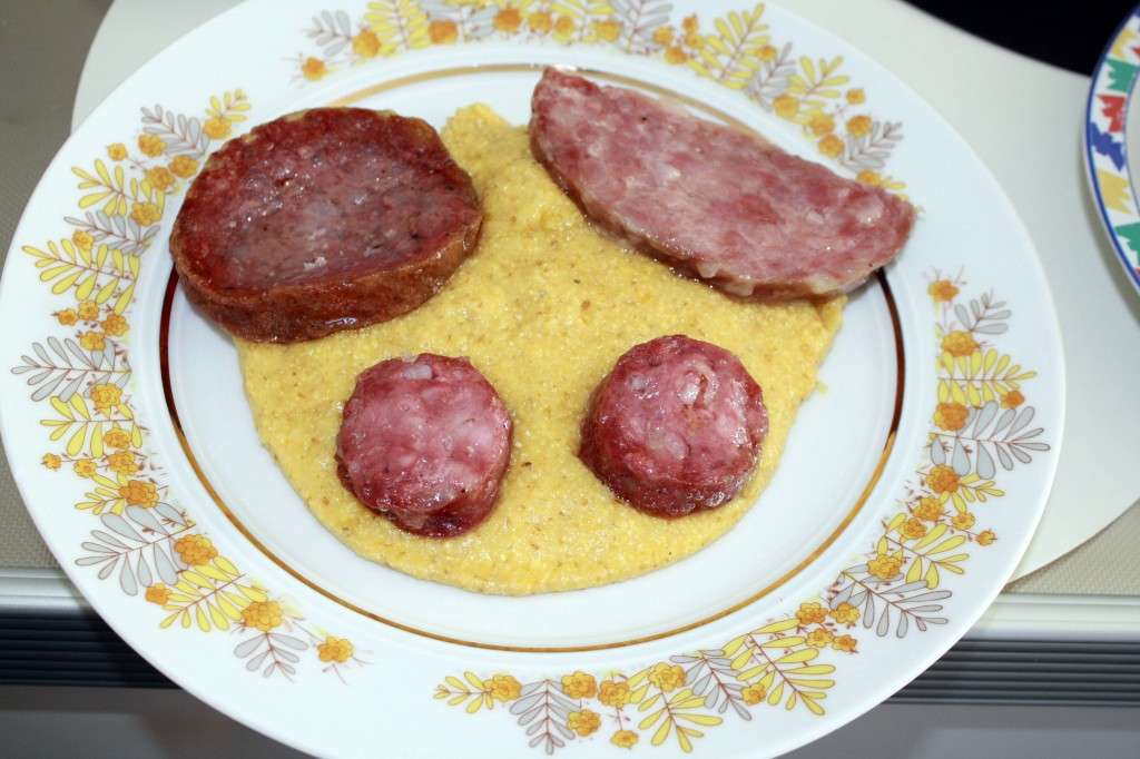 Polenta e salumi