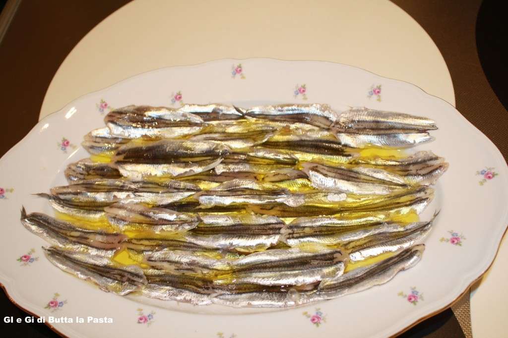 Alici marinate pronte