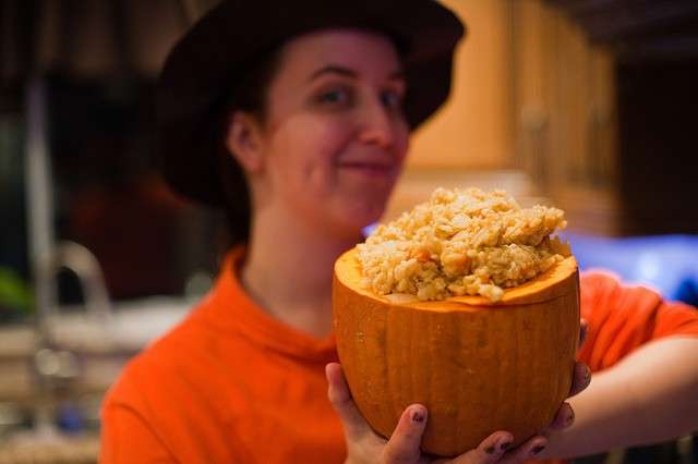 Risotto alla zucca 1