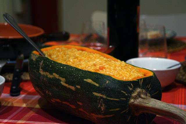 Risotto alla zucca 2