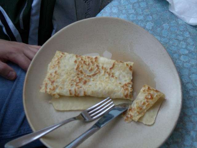 Crepes al  burro