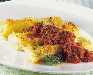 Cannelloni con ricotta