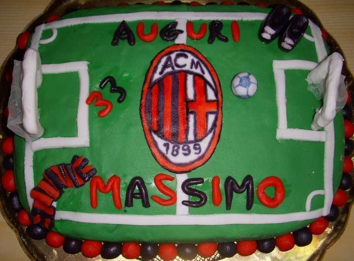 Torte compleanno del Milan