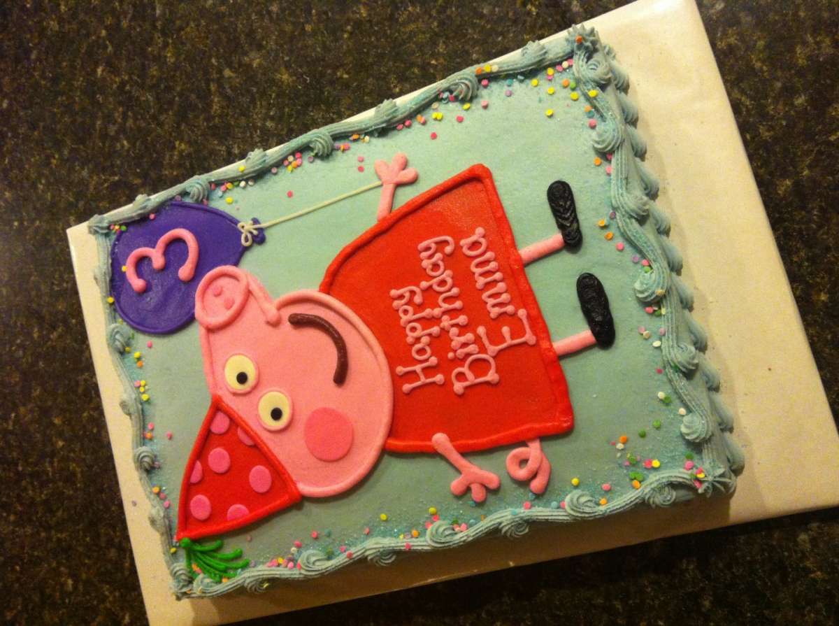 Torta compleanno Peppa Pig