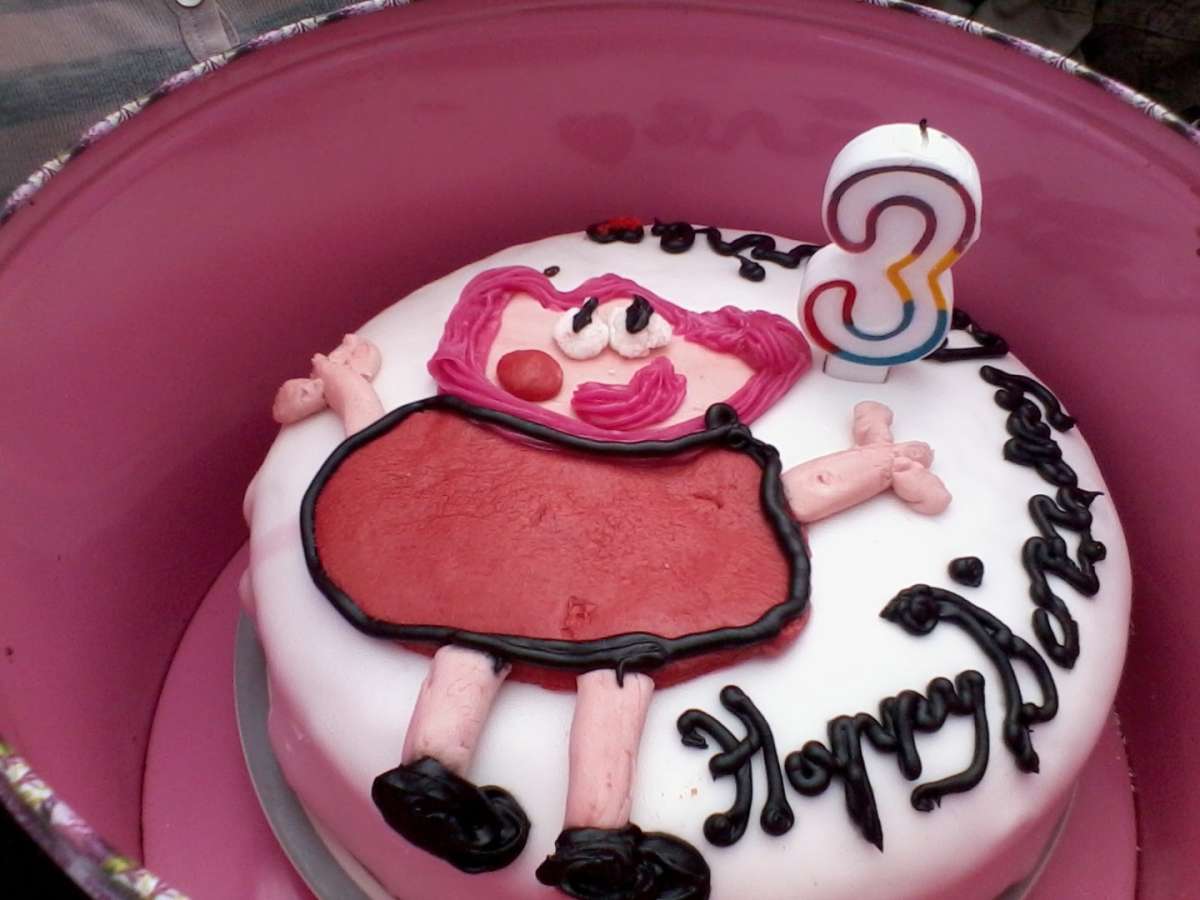 Torta di compleanno con Peppa Pig