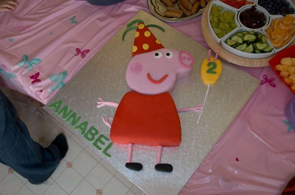 Torta Peppa Pig semplice