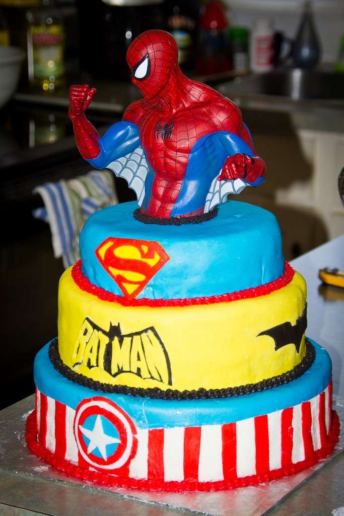 Torta Spiderman 11