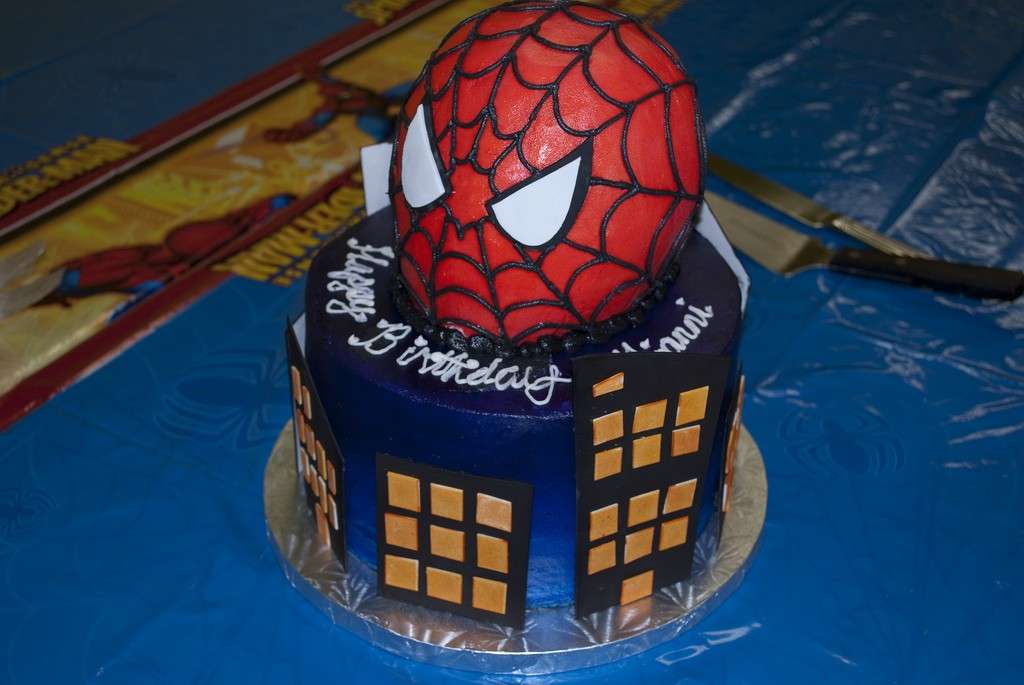 Torta Spiderman 8