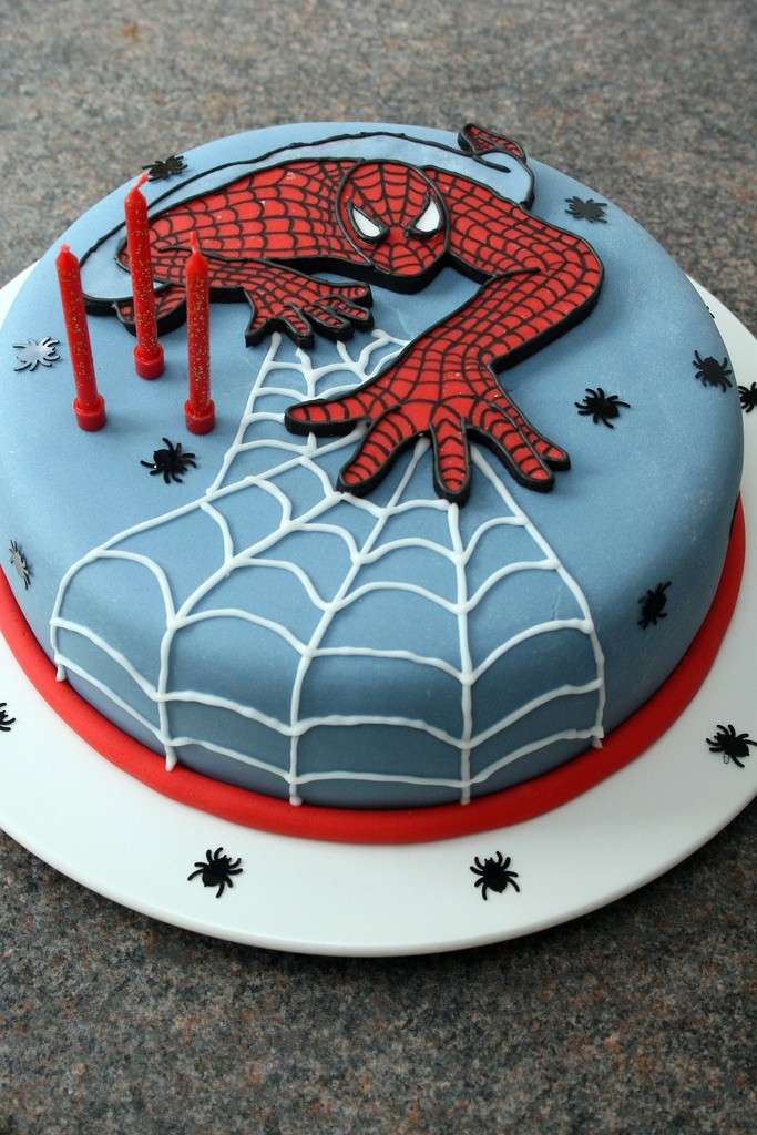 Torta Spiderman per compleanno