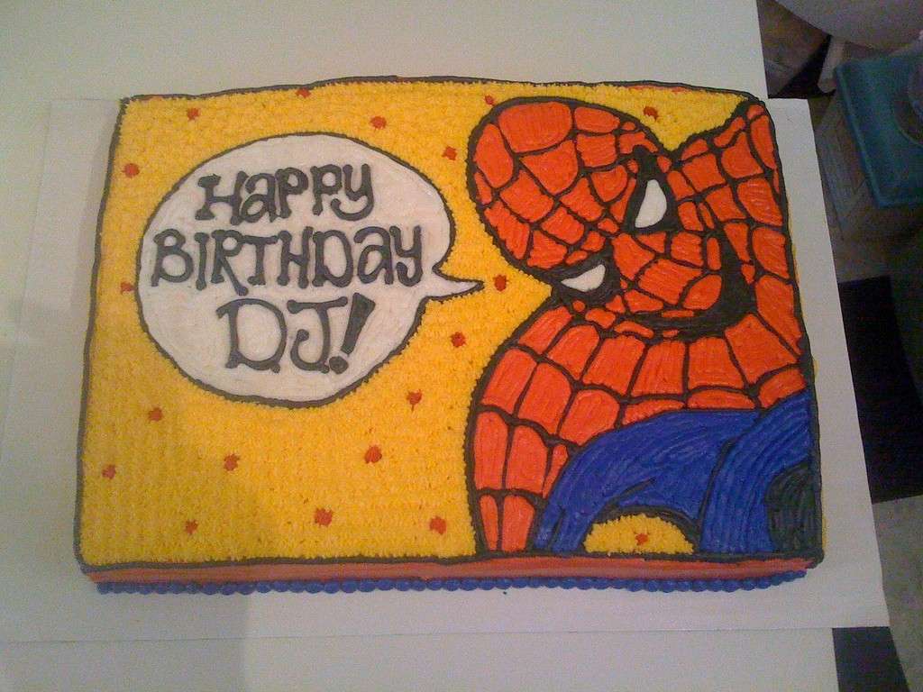 Torta Spiderman