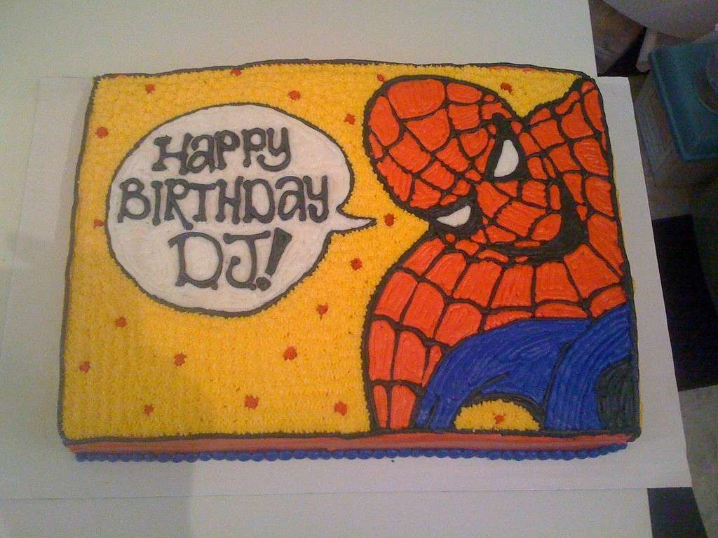 Torta Spiderman