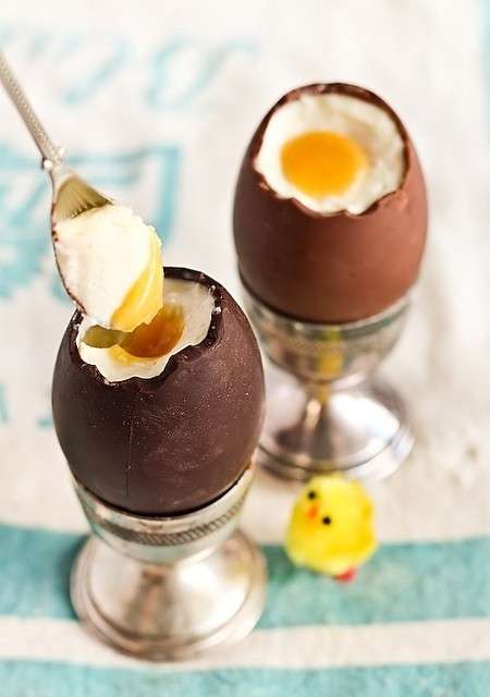 Uovo di Pasqua alla coque