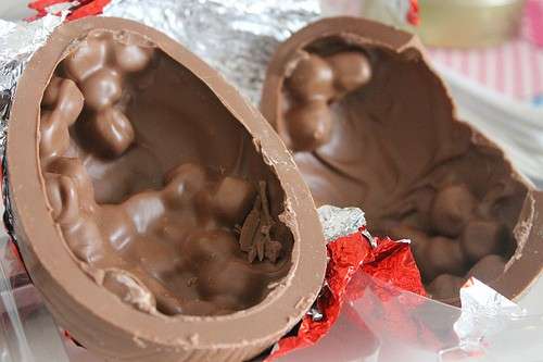 Uovo di Pasqua alla nocciola