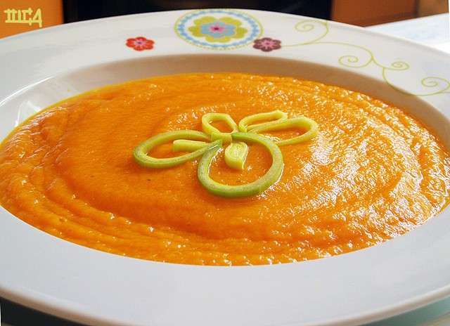 Crema di carote, primo piatto leggero