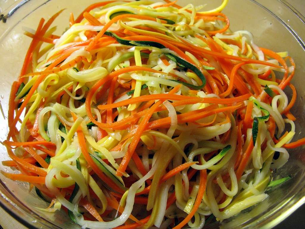 Finti spaghetti come primo light