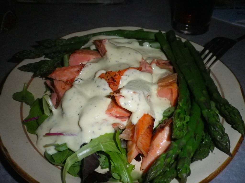 Salmone alla panna